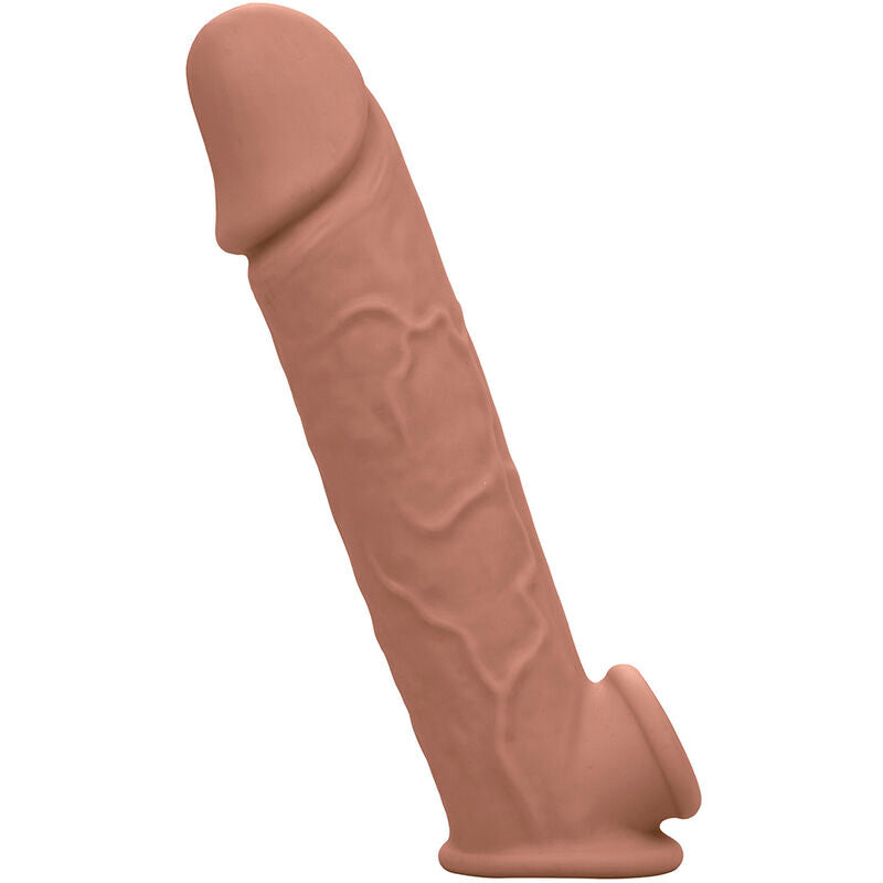 CALEXOTICS - PERFORMANCE MAXX EXTENSÃO REALISTA 8 PELE MARROM