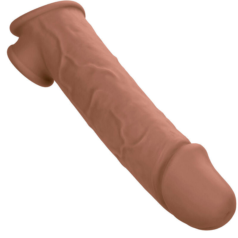 CALEXOTICS - PERFORMANCE MAXX EXTENSÃO REALISTA 8 PELE MARROM