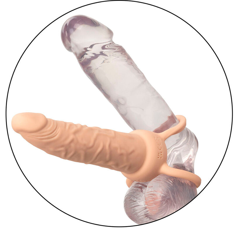 CALEXOTICS - PERFORMANCE MAXX RECARGABLE DOBLE PENETRADOR PIEL CLARA