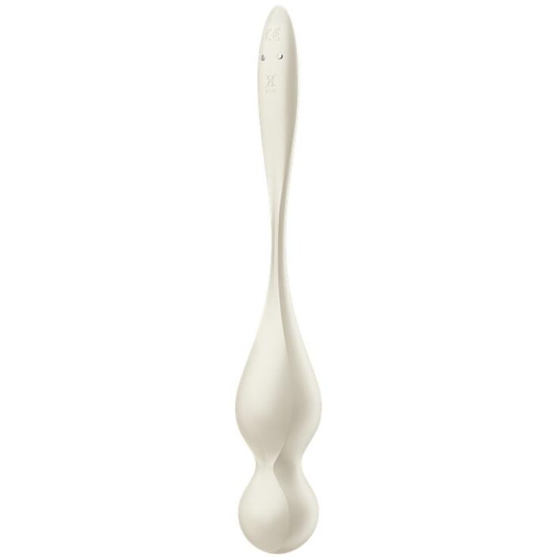 SATISFYER - BOLAS VIBRATORIAS KEGEL LOVE BIRDS BLANCAS