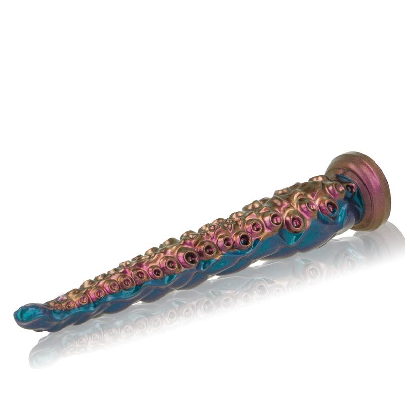 ÉPICO - DILDO DE TENTÁCULOS FINOS CARÍBDI TAMANHO GRANDE