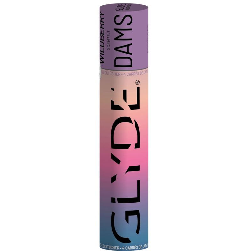 SHEER GLYDE - DAMS LÁMINAS DE LÁTEX SEXO ORAL MORAS SILVESTRES