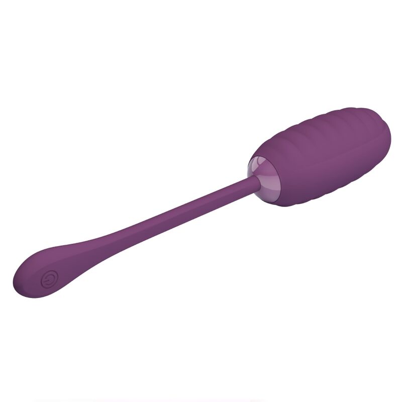 PRETTY LOVE - CASPER ROXO OVO VIBRATÓRIO RECARREGÁVEL