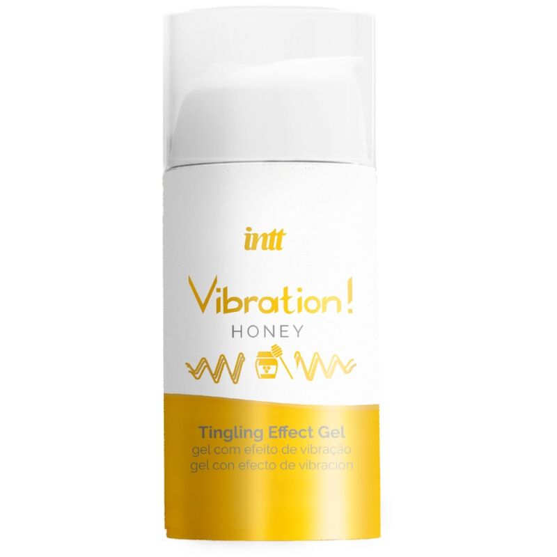 INTT - GEL VIBRADOR LÍQUIDO DE MEL ESTIMULANTE ÍNTIMO PODEROSO 15 ML