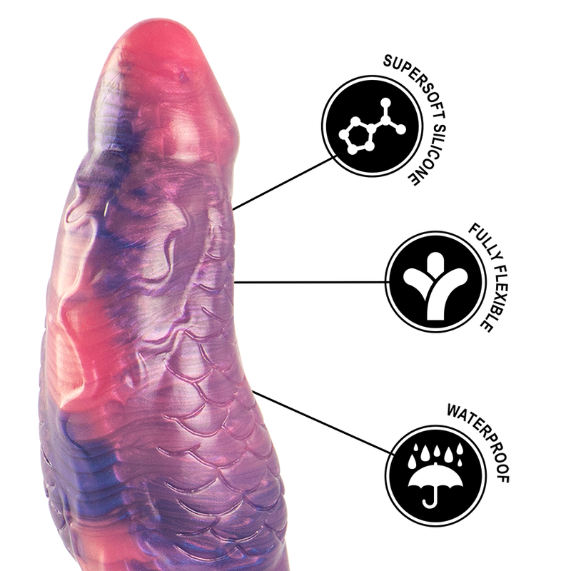 ÉPICO - DILDO MEDUSA PRAZER PETRIFICANTE