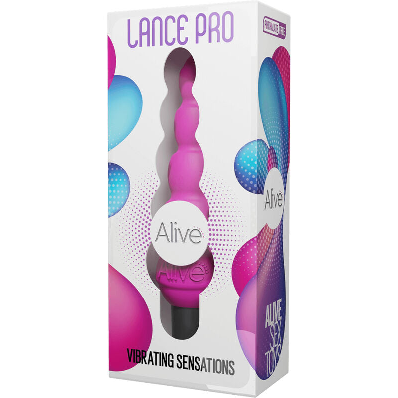 ALIVE - LANCE PRO ESTIMULADOR ANAL ROSA