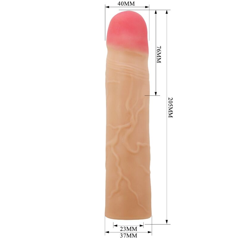 PRETTY LOVE - EXTENSOR DE PÊNIS KYLIAN COBRE CARNE