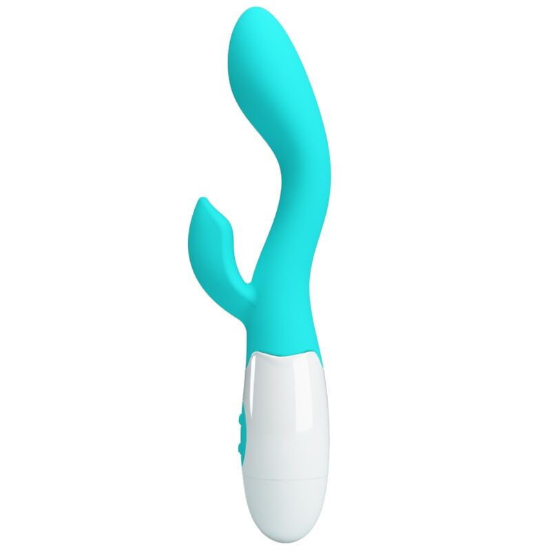 PRETTY LOVE - VIBRADOR BRILHANTE PARA PONTO G VERDE ÁGUA