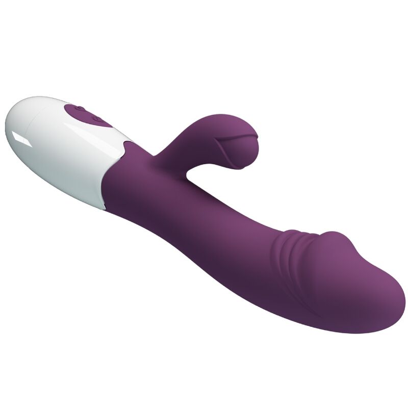 PRETTY LOVE - VIBRADOR SNAPPY PONTO G ROXO