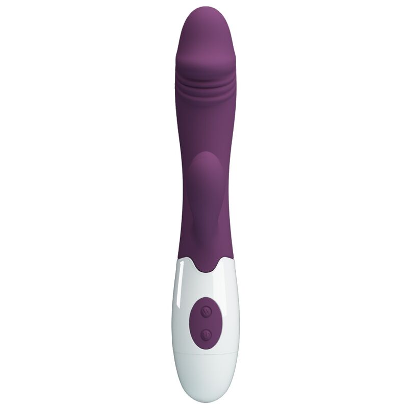 PRETTY LOVE - VIBRADOR SNAPPY PONTO G ROXO