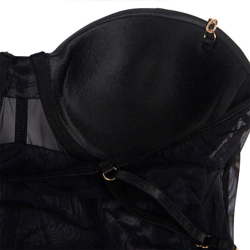 SUBBLIME - BODY DE TIRANTES DE CADENA NEGRA L/XL