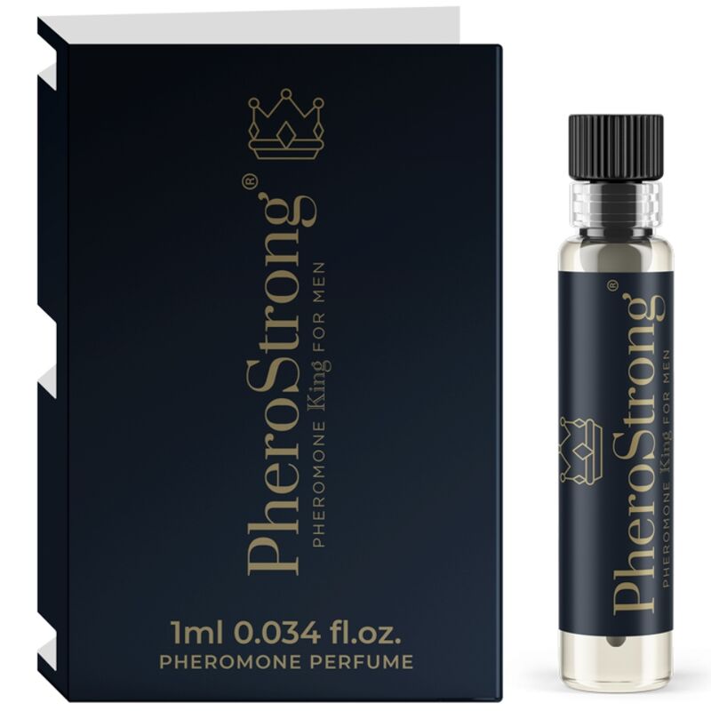 PHEROSTRONG - PERFUME DE FEROMÔNIOS KING PARA HOMENS 1 ML