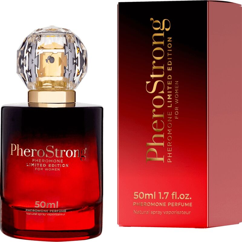 PHEROSTRONG - PEREFUM COM FEROMÔNIOS EDIÇÃO LIMITADA PARA MULHERES 50 ML