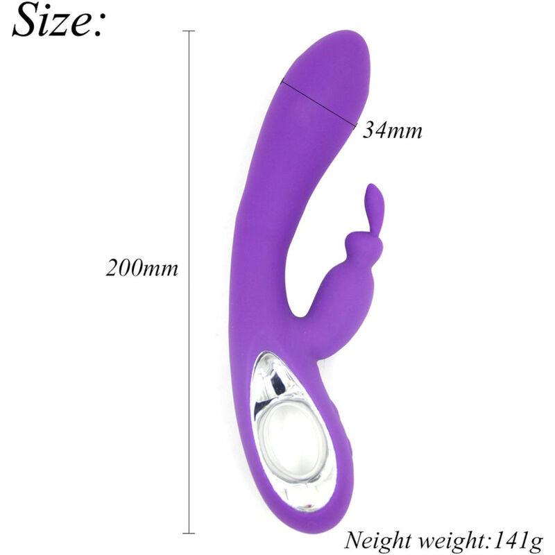 ARMONY - VIBRADOR DE ANEL DE PUXAR BELLA VIOLET RABBIT