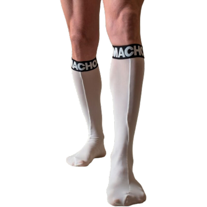 MACHO - MEIAS FINAS TAMANHO ÚNICO VERMELHAS