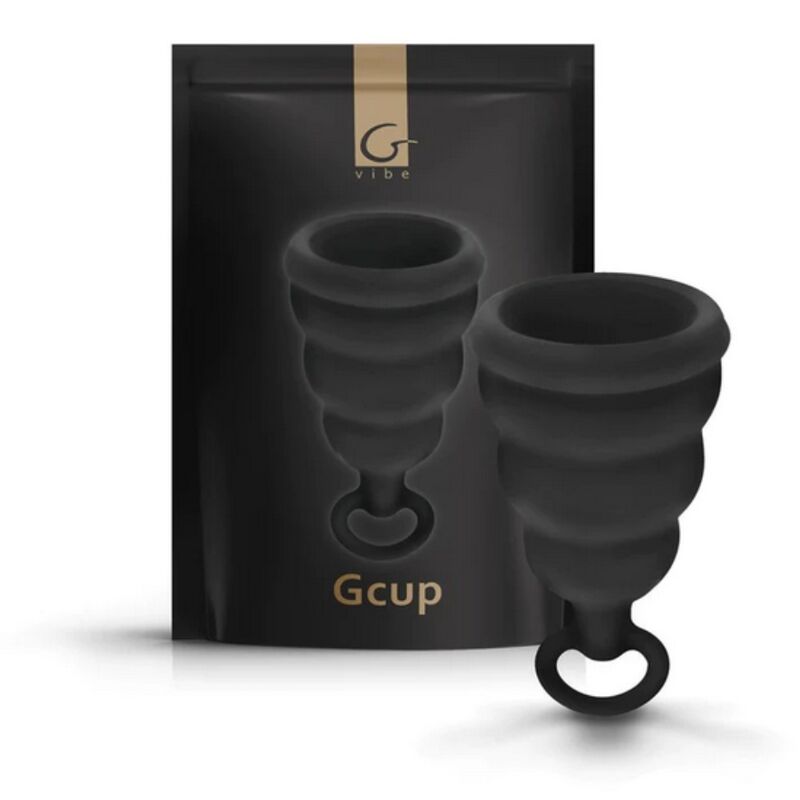 G-VIBE - COPO MENSTRUAL GCUP PRETO