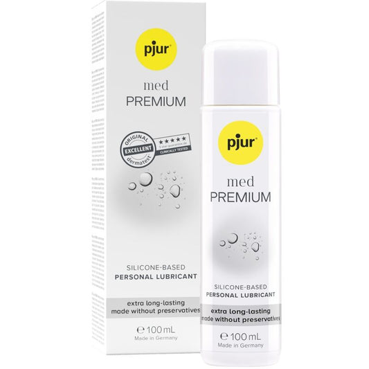 PJUR - LUBRIFICANTE PREMIUM DE SILICONE MÉDIO 100 ML