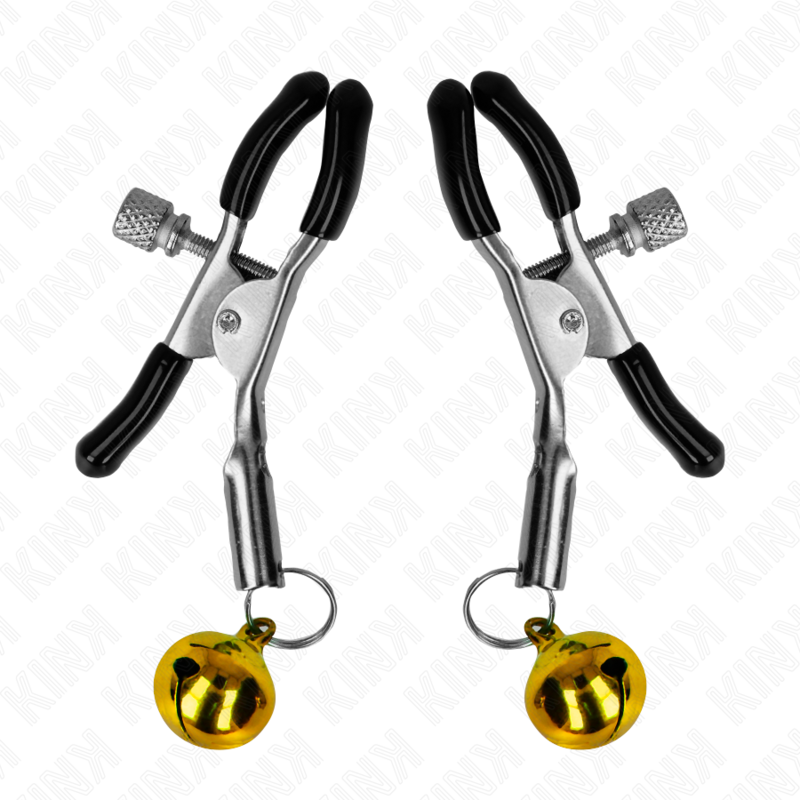 KINK - PINÇA DE MAMILO GOLD SINGLE BELL 6 CM