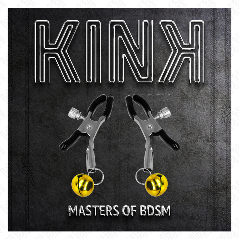 KINK - PINÇA DE MAMILO GOLD SINGLE BELL 6 CM