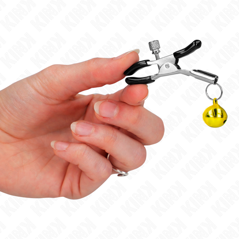 KINK - PINÇA DE MAMILO GOLD SINGLE BELL 6 CM