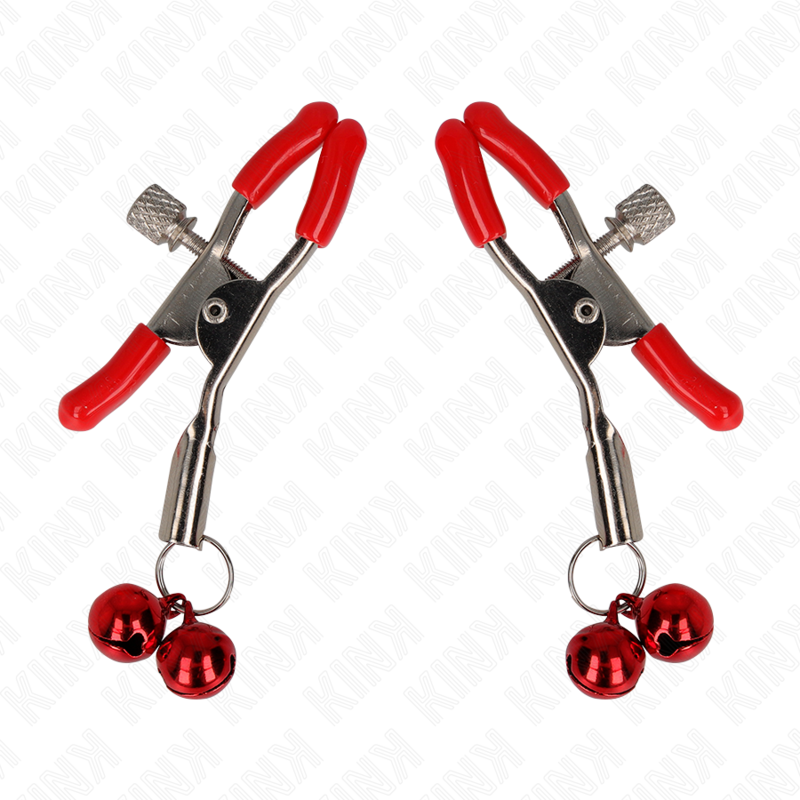 KINK - RED DOUBLE NOSE CLIP 6 CM