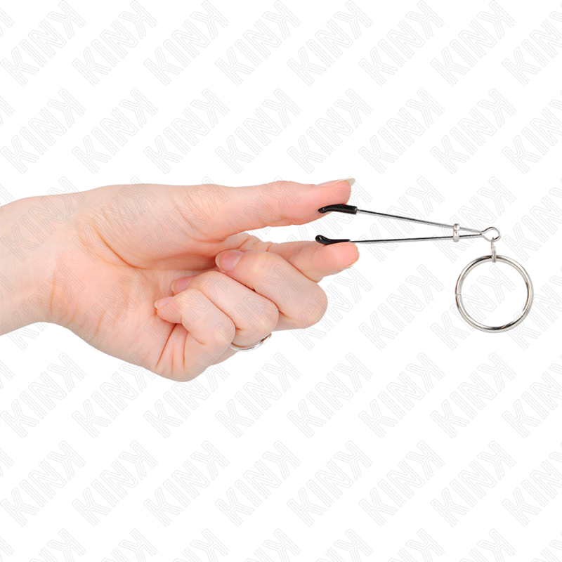 KINK - Grampos para mamilos finos com anel de vedação de 7 cm