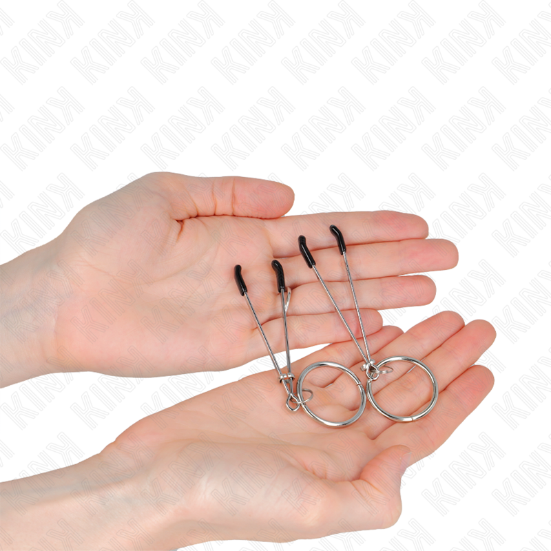 KINK - Grampos para mamilos finos com anel de vedação de 7 cm