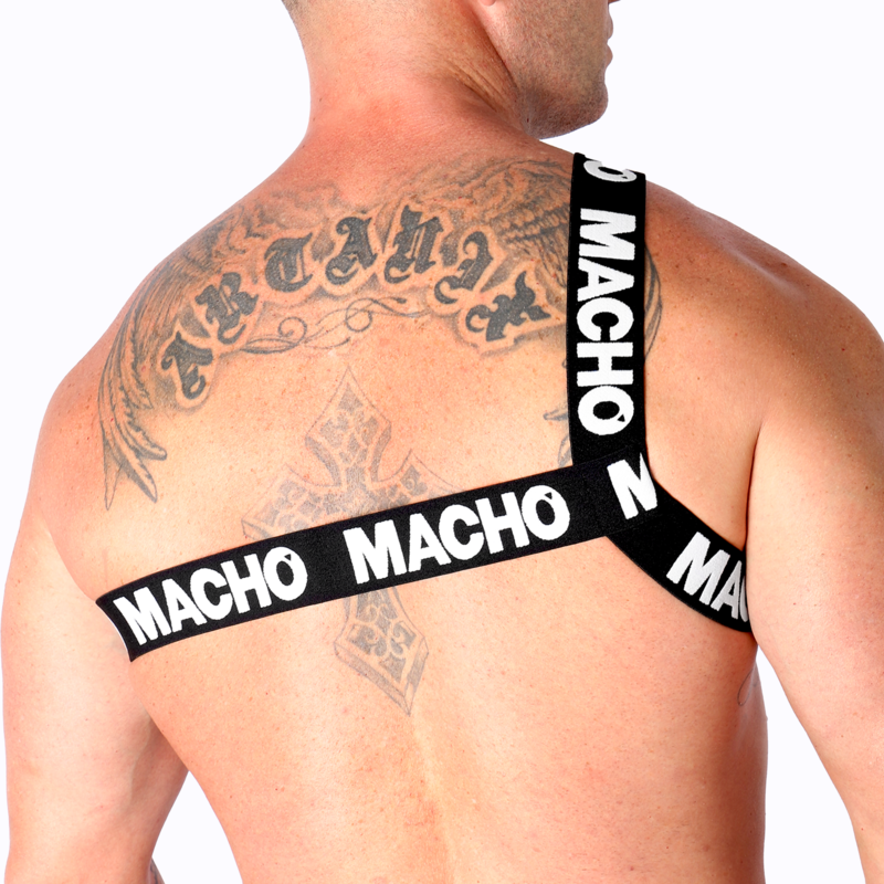 MACHO - ARREIO ROMANO BRANCO P/M