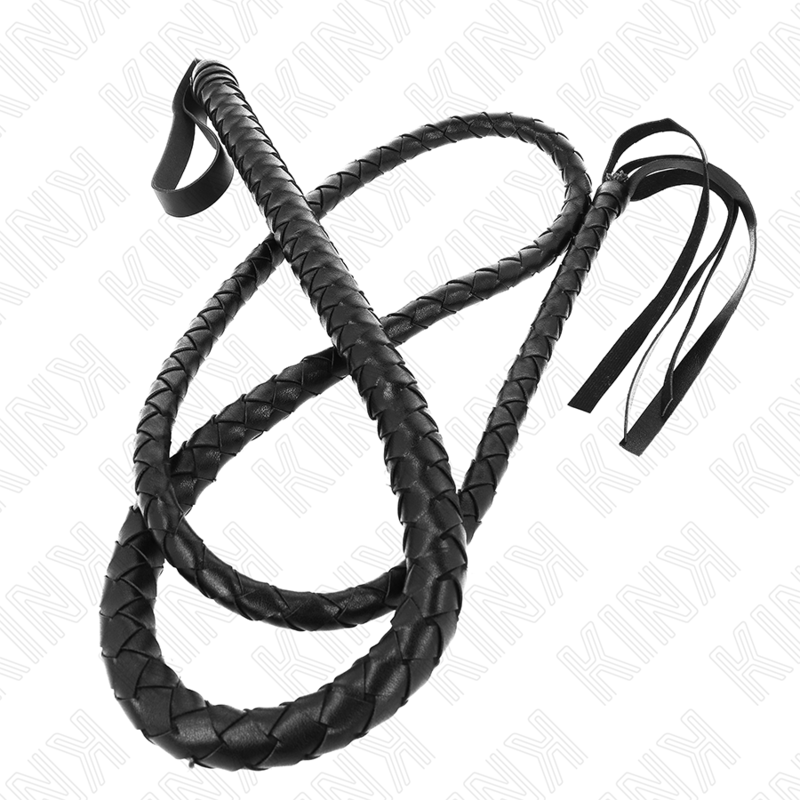 KINK - CHICOTE LONGO DE COBRA PRETA 210 CM