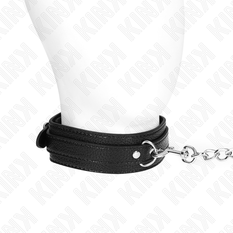 KINK - COLAR COM ESTAMPA DE COBRA E COLEIRA 65 CM