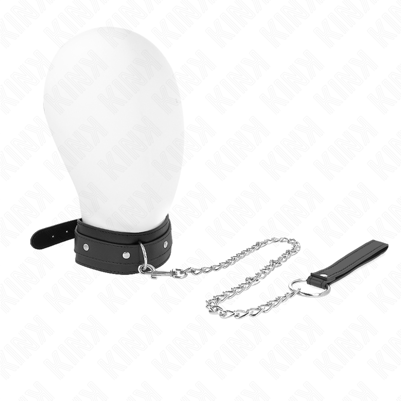 KINK - COLAR COM COLEIRA 65 CM 1 ANEL AJUSTÁVEL 38-49 CM X 5 CM
