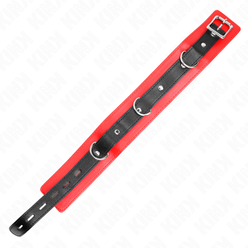 KINK - GOLA COM CINTO 65 CM COM TIRA VERMELHA 54 X 4,5 CM