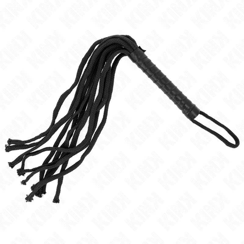 KINK - CHICOTE DE CORDA PRETO 56 CM