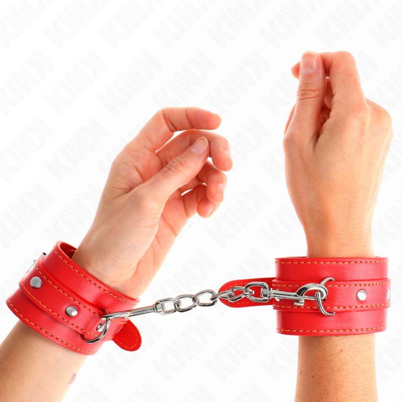KINK - PUNHO FINO AJUSTÁVEL VERMELHO 21-33 CM