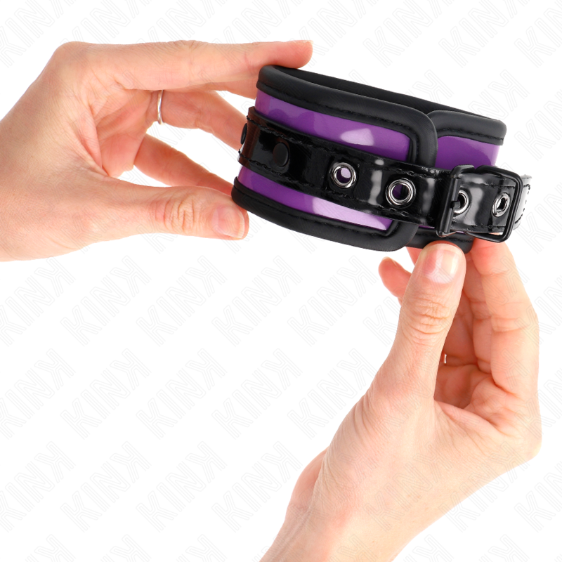 KINK - PUNHO DE NEOPRENE AJUSTÁVEL ROXO CLARO 21-28 CM X 5 CM
