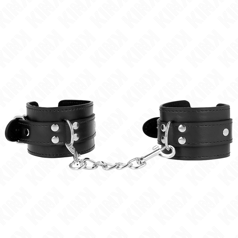 KINK - PUNHO SIMPLES PRETO AJUSTÁVEL 20-23 CM X 5,5 CM