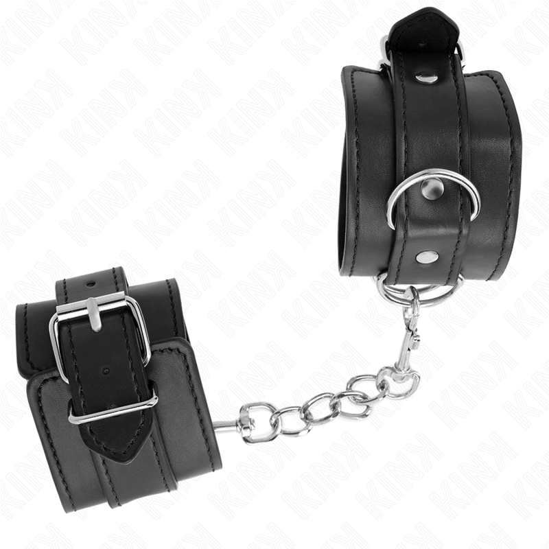 KINK - PUNHO SIMPLES PRETO AJUSTÁVEL 20-23 CM X 5,5 CM