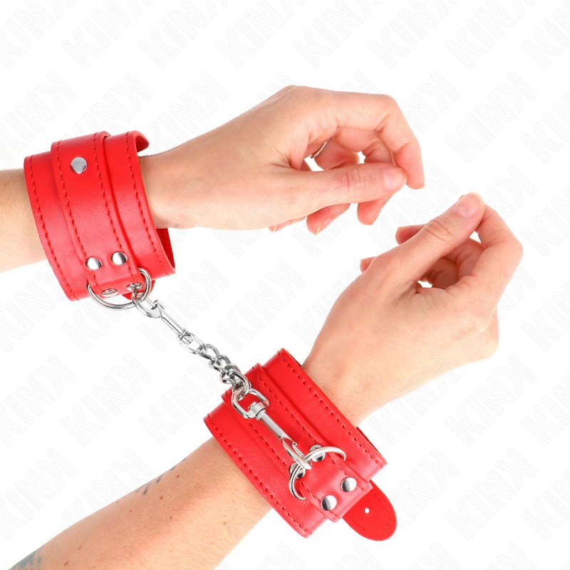 KINK - PUNHO SIMPLES AJUSTÁVEL VERMELHO 20-23 CM X 5,5 CM