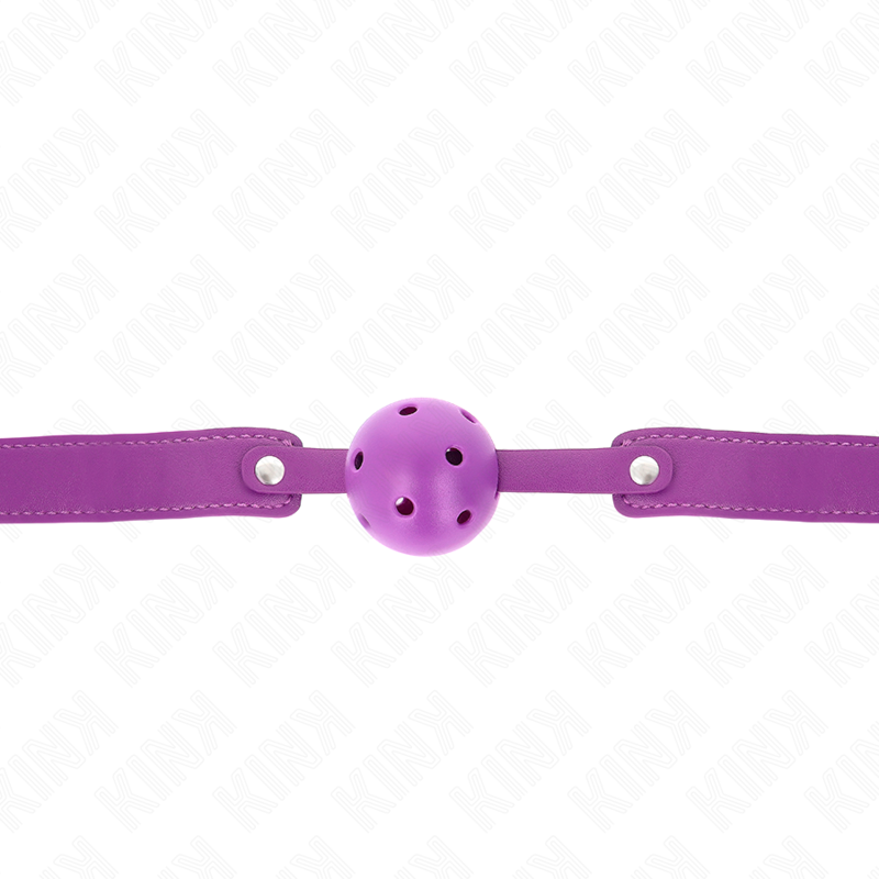 KINK - BOLA ROXA RESPIRÁVEL 4,5 CM 65 x 2,5 CM