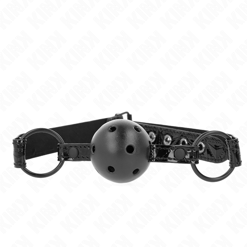 KINK - BOLA COM PADRÃO DE DIAMANTE 4,5 CM MORDIDA MODELO 3 64,5 CM AJUSTÁVEL 42-60 CM