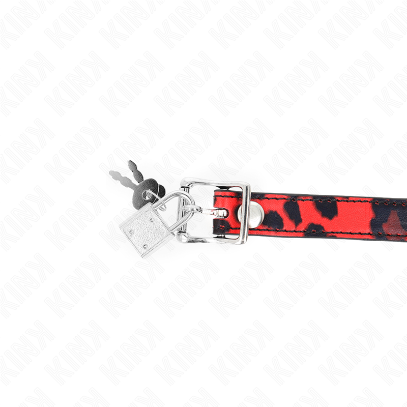 KINK - MODELO 2 BOLA DE SILICONE 4 CM MORDAÇA COM TRAVA 60 x 2 CM