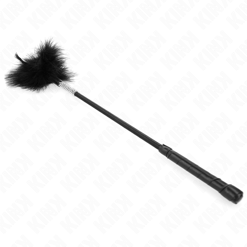 KINK - PLUMAS PARA HACER COSQUILLAS CON MANGO DE DIAMANTES 50 CM