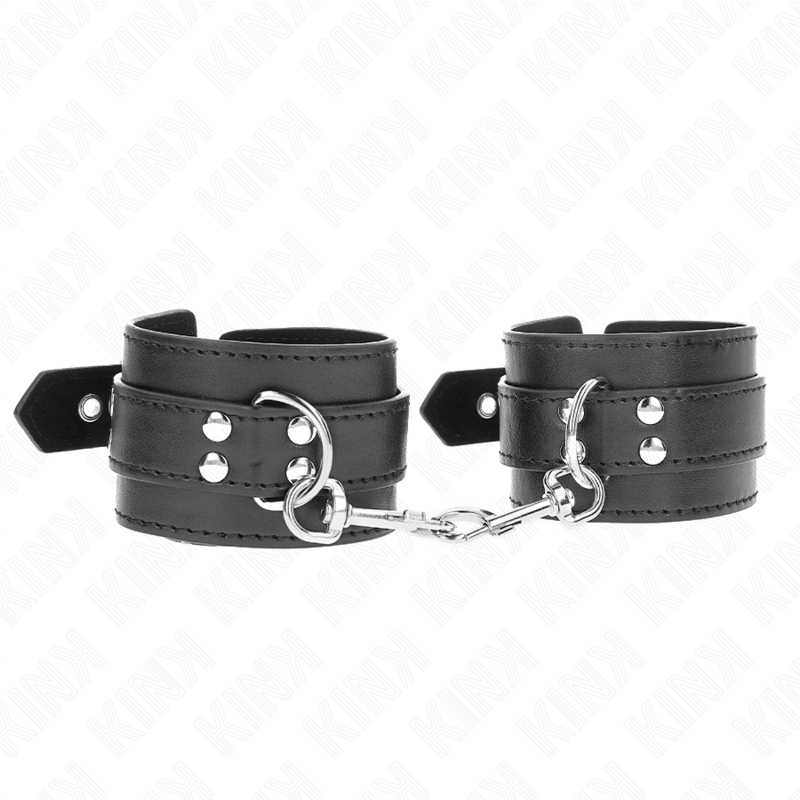 KINK - RESTRIÇÕES DE PUNHO COM TACHAS 35 X 6 CM