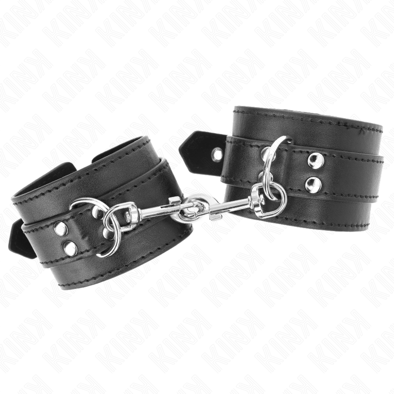 KINK - RESTRIÇÕES DE PUNHO COM TACHAS 35 X 6 CM