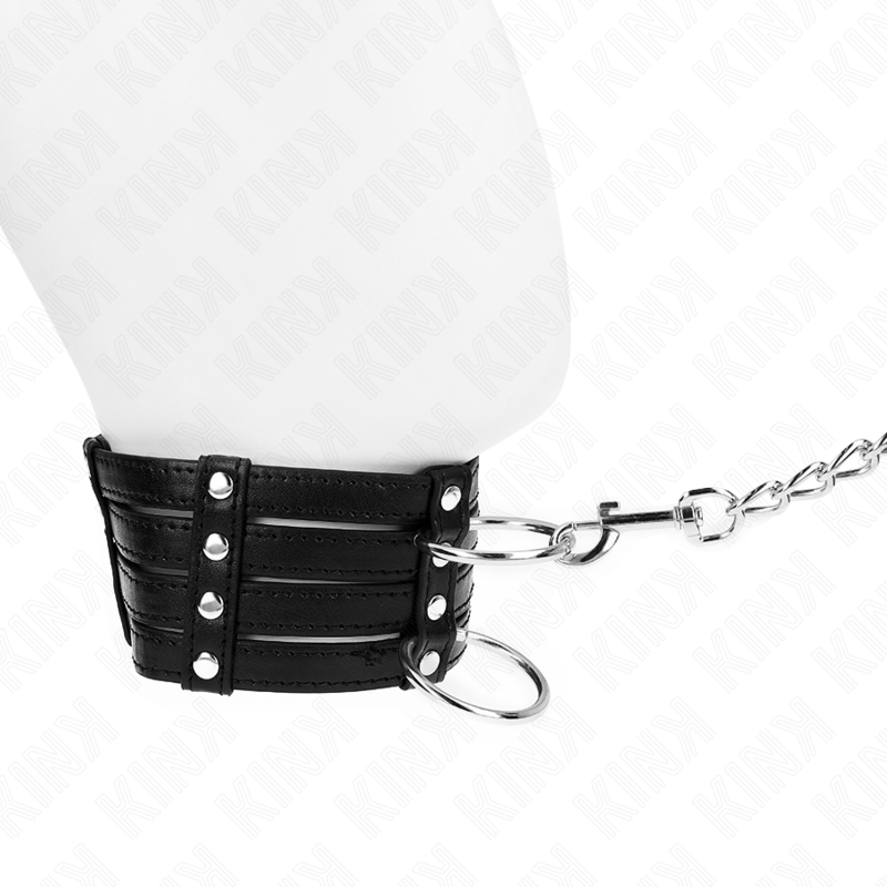 KINK - COLAR COM CINTO 65 CM ESTILO SUB AJUSTÁVEL 35-51 CM X 7 CM