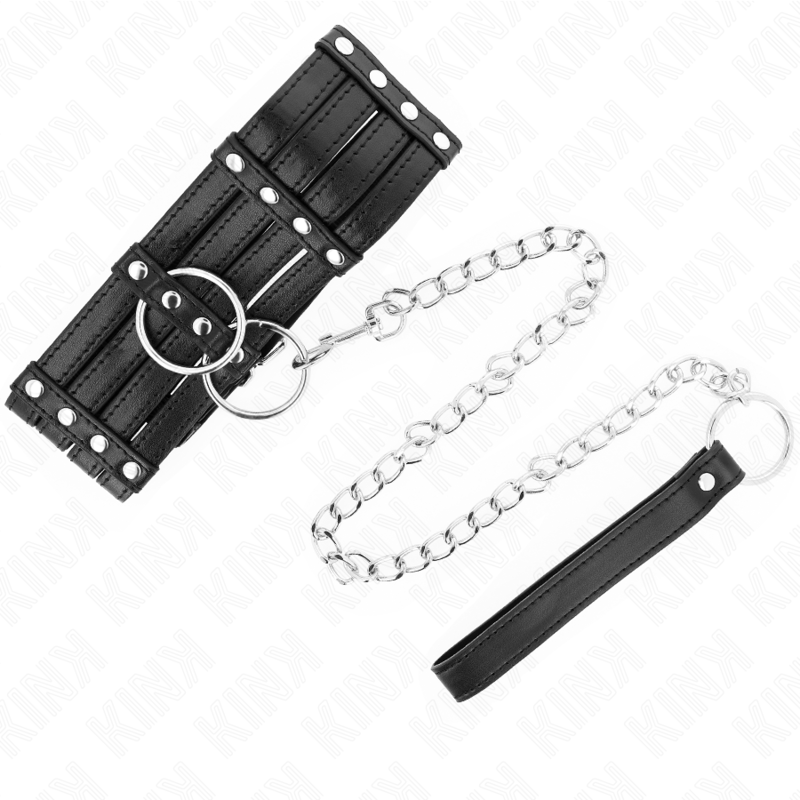 KINK - COLAR COM CINTO 65 CM ESTILO SUB AJUSTÁVEL 35-51 CM X 7 CM