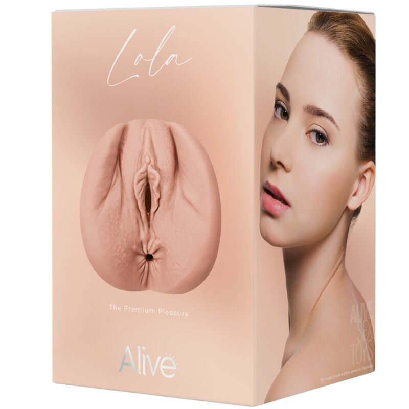 VIVO - LOLA DOBLE MASTURBADOR MASCULINO VAGINAL Y ANAL SUPER REALISTA CARNE