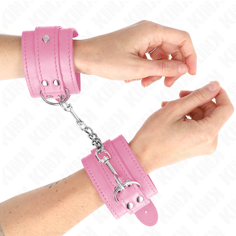 KINK - PUNHO SIMPLES AJUSTÁVEL ROSA 20-23 CM X 5,5 CM