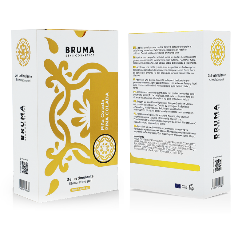 BRUMA - ONAGRA ORGASM GEL SABOR PIÑA COLADA