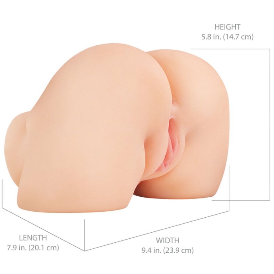 PDX ELITE - SHAKETHAT ASS MASTURBADOR VAGINA Y ANO REALÍSTICO CON VIBRACIÓN